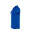 Polo Motif/style Uni Femme Bleu Roi JHK-3