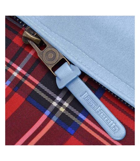Mens Shower Resistant Harrington Jacket Powder Blue Lambretta