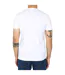 T-shirt Motif/style Logo Industry Denim Division Adulte Blanc Diesel-4