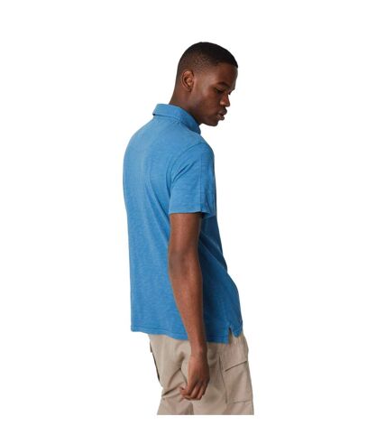 Polo homme bleu denim Maine