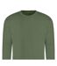 Sweat Adulte Vert Kaki Awdis-2