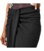 Jupe Mi-longue Motif/style Nœud Torsadé Femme Noir Edited-4