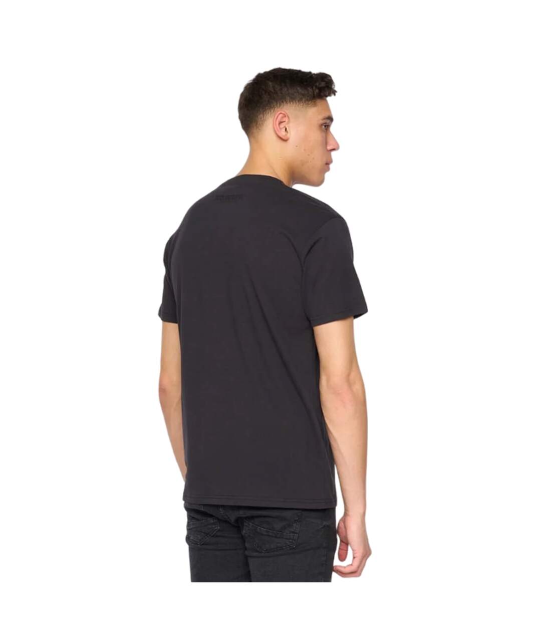 T-shirt chatts homme noir Duck and Cover-2