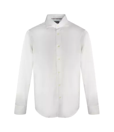 Chemise Manches Longues Homme Blanc Aquascutum