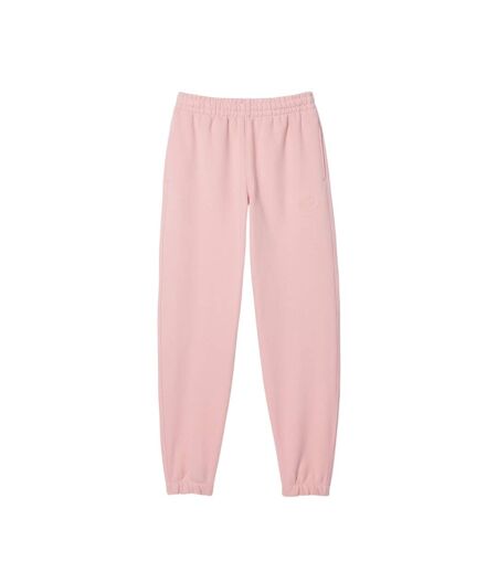 Womens/ladies Plain Joggers Pink Lacoste