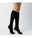 Ladies 3 Pack Knee High 100% Cotton Soft Breathable Socks-3