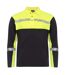 Polo Manches Longues Progression Homme Noir Jaune Projob-1