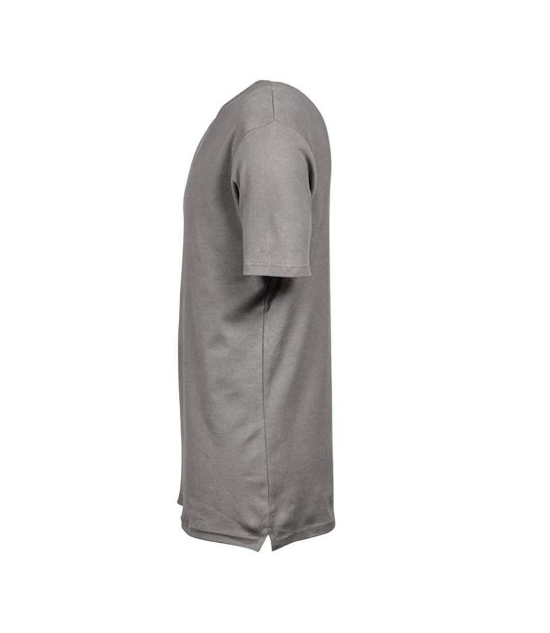 Tee Jays Mens Interlock Short Sleeve T-Shirt (Stone)