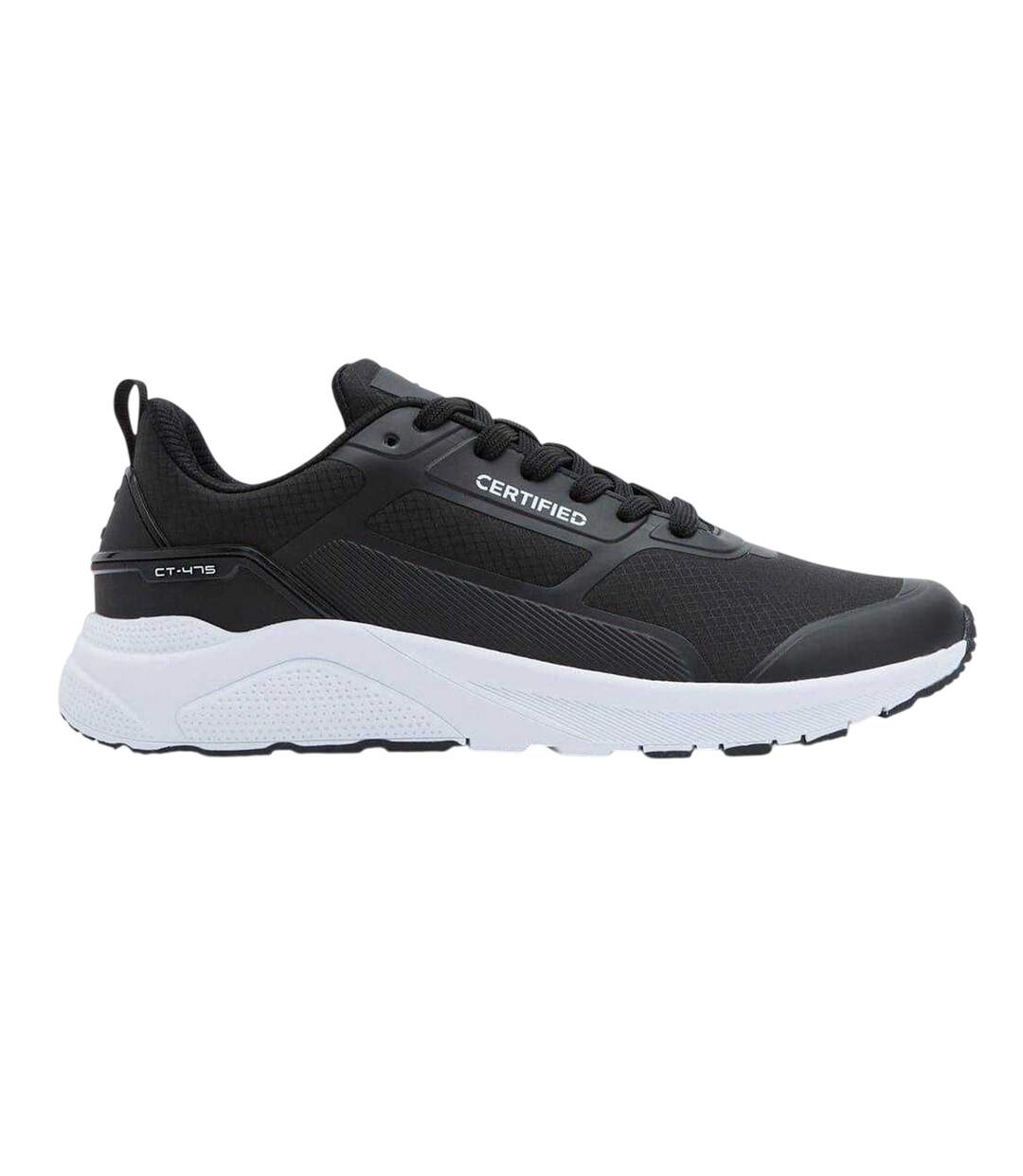 Mens Ct 475 Low Trainers Black White Certified-1