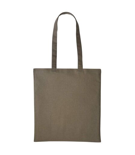 Plain Strong Shoulder Shopper Bag (Olive) (One Size) - UTRW2137