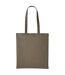 Plain Strong Shoulder Shopper Bag (Olive) (One Size) - UTRW2137