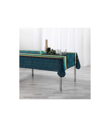 Nappe Antitache Cuisine Addict 150x240cm Bleu