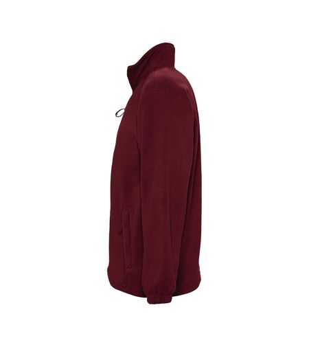 Veste Polaire North Homme Bordeaux SOLS