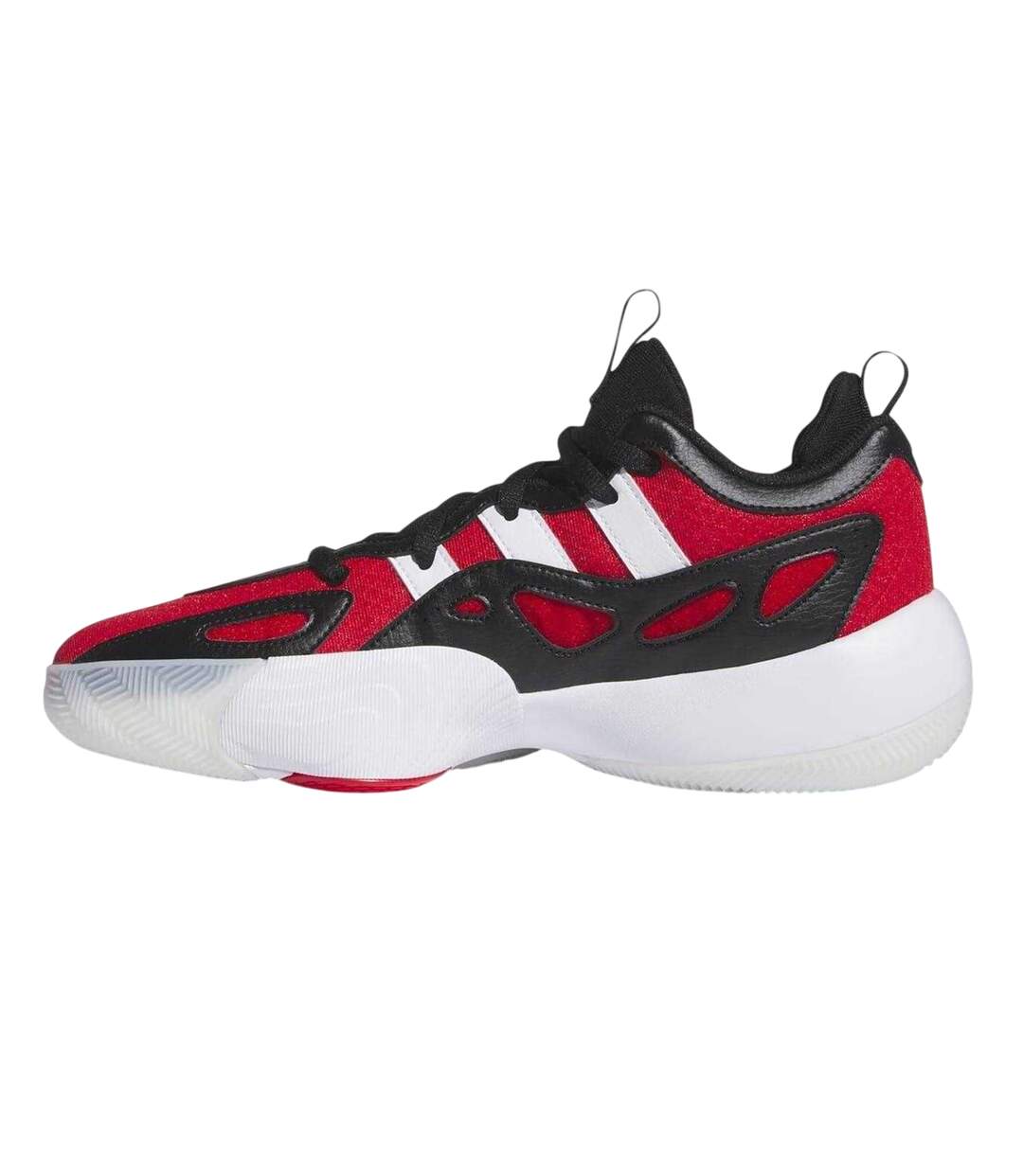 Baskets Trae Unlimited Homme Rouge Noir Blanc Adidas-3