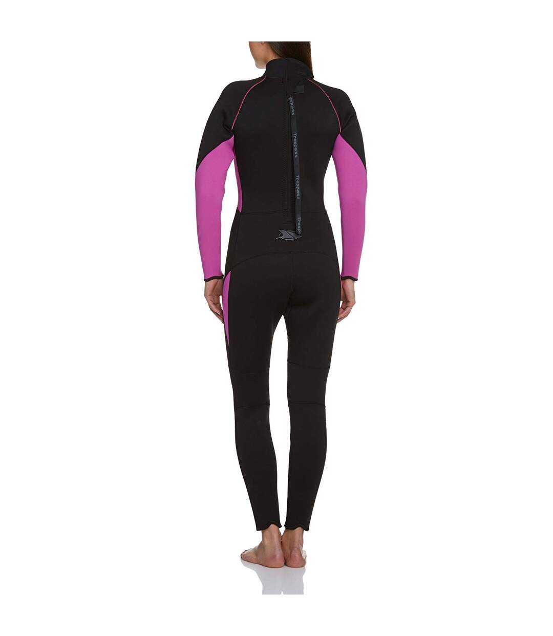 Trespass Womens/Ladies Aquaria Full Length 5mm Wetsuit (Black) - UTTP121-2