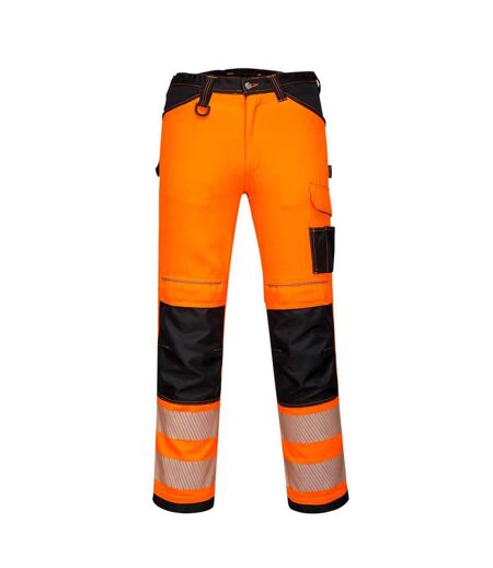 Pantalon De Travail Pw3 Homme Orange Noir Portwest