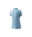 Womens/ladies Pique Polo Shirt Denim Malfini-3