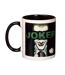 The Joker Put On A Happy Face Mug (Black/Dark Green/White) (One Size) - UTPM2301