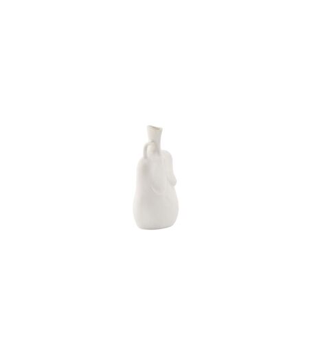 Vase Buste en Céramique Conta 25cm Blanc Cassé