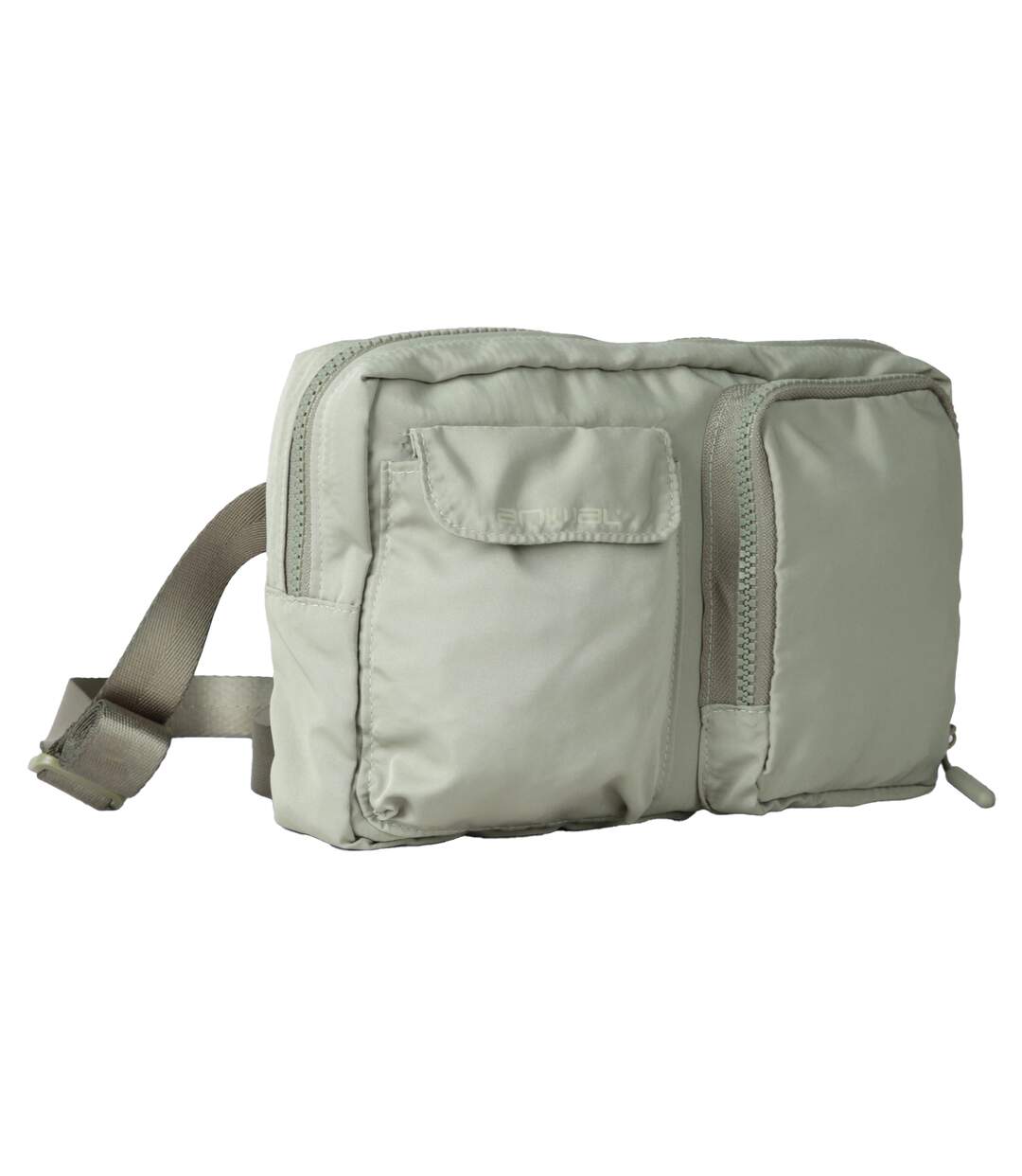 Multi pocket crossbody bag one size pale green Animal-3