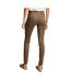Pantalon Slim Kaki enduit Femme Morgan Palona-2