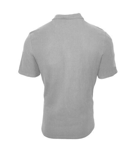 Mens Softstyle Double Pique Polo Shirt Sport Grey Gildan