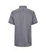 Chemise Manches Courtes Homme Gris Boss-2