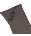 Womens/ladies Caroline Leather Gloves Black Grey Eastern Counties Leather-2