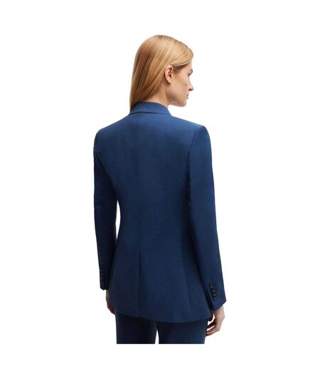 Womens/ladies Jacketa2 Regular Jacket Blue Boss