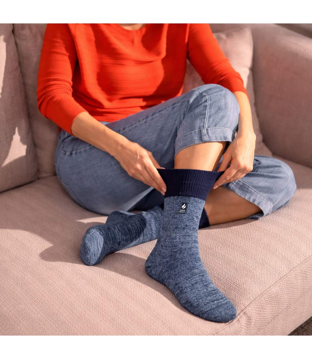 Gentle Grip- Lot De 3 Chaussettes Thermiques Femme Hiver Doublure Chaude-5