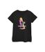 Disney T-shirt en coton Womens/Ladies Wreck It Ralph Rapunzel And Vanellope (Noir) - UTBI48265-1