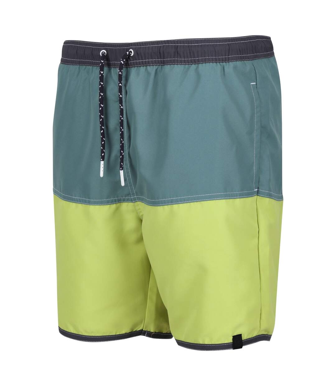 Mens benicio swim shorts sea pine/green algae Regatta-3