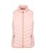 Womens/ladies Giana Down Gilet Misty Rose Trespass-1