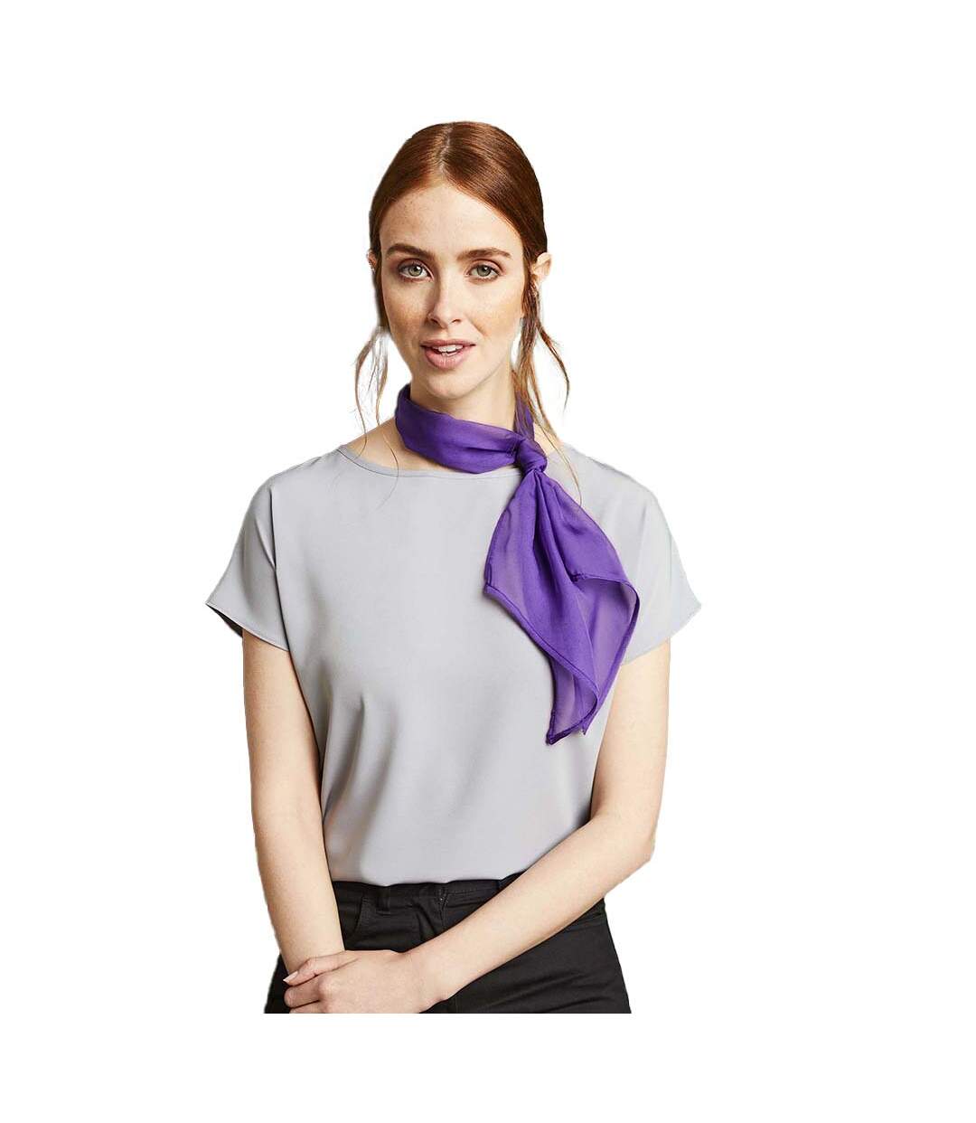 Foulard de travail femme taille unique violet Premier-2