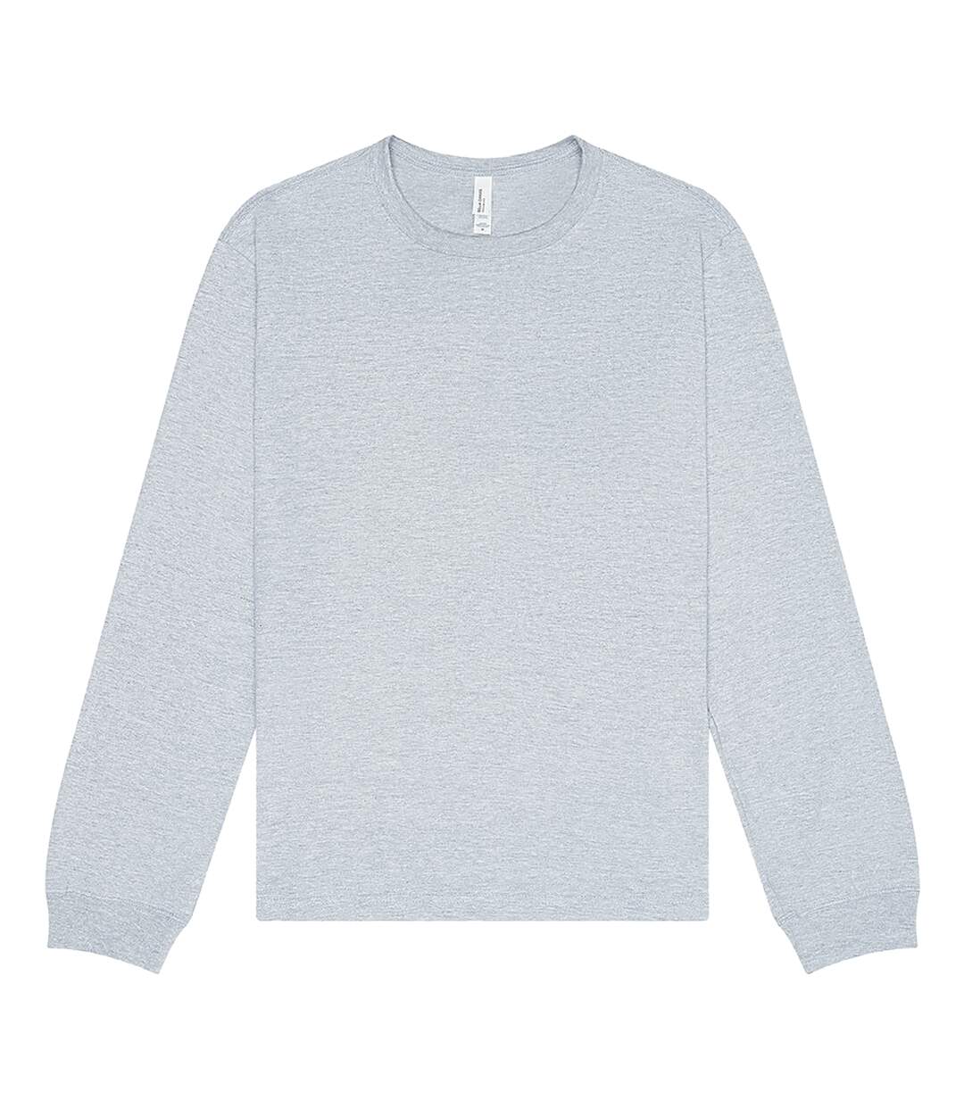 T-shirt Manches Longues Adulte Gris Clair Chiné Bella + Canvas-2