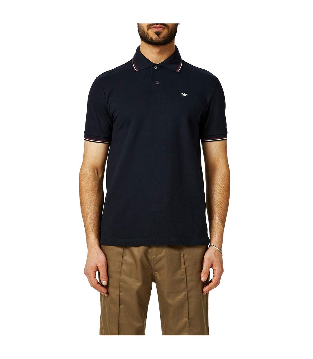Polo Homme Bleu Marine Emporio Armani EA7-1