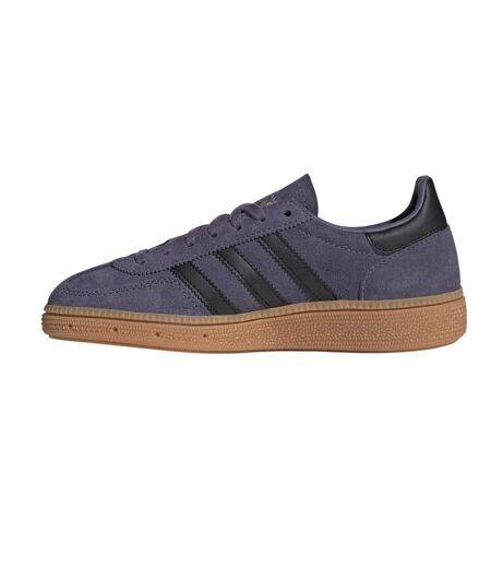 Baskets Handball Spezial Enfant Rose Violet Noir Adidas