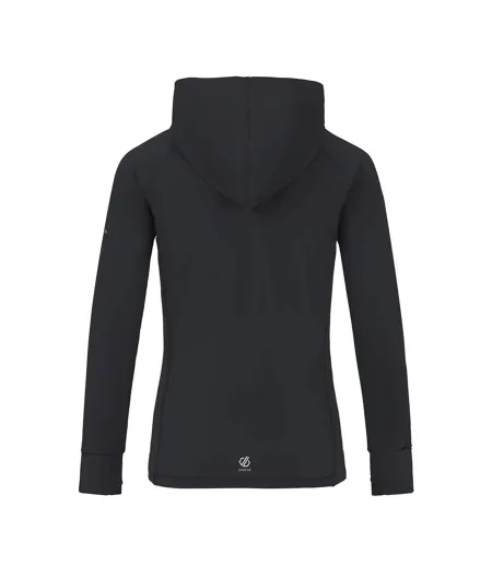 Womens/ladies Refresh Hoodie Black Dare 2B
