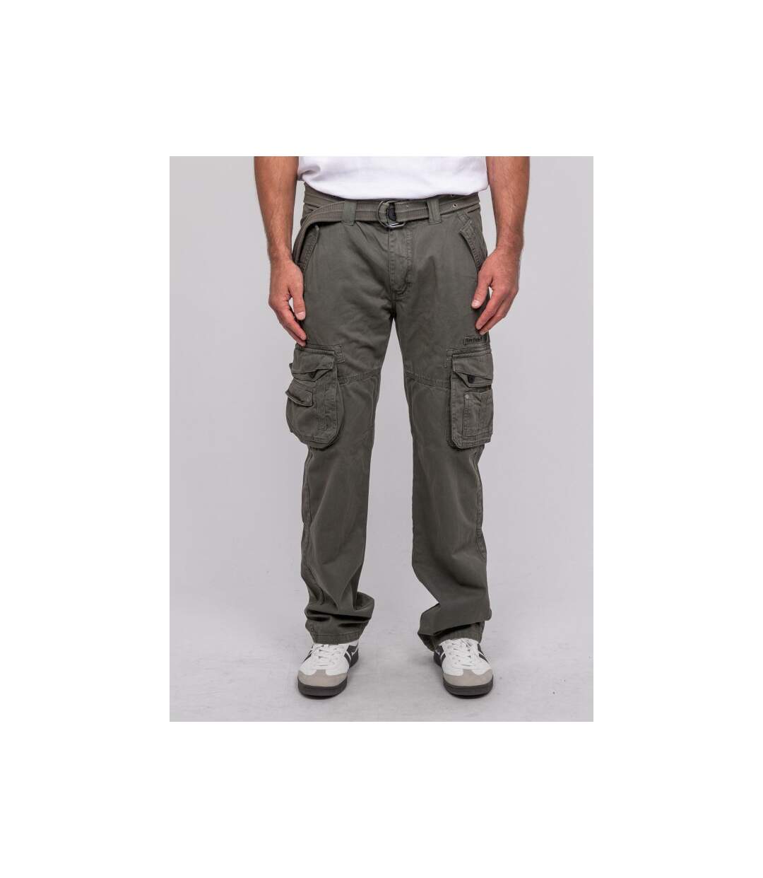 Pantalon cargo treillis QUANTO-1