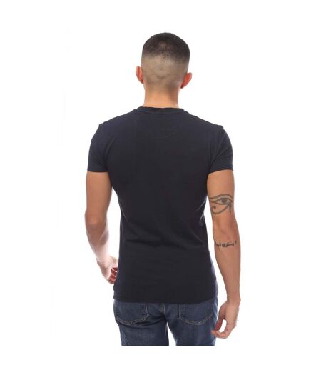 Mens Crew Neck T-shirt Navy Emporio Armani
