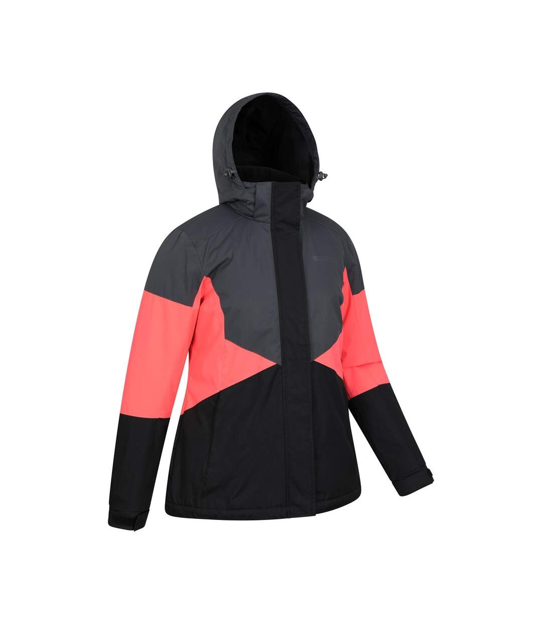 Womens/ladies moon ii ski jacket diva pink Mountain Warehouse