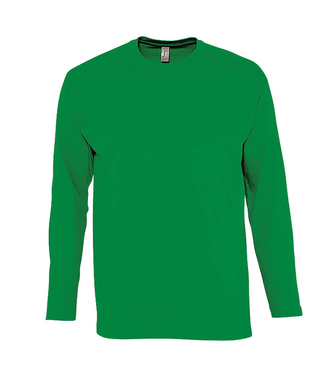 Monarch t-shirt à manches longues homme vert SOLS