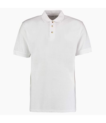 Kustom Kit Workwear Mens Short Sleeve Polo Shirt (White)
