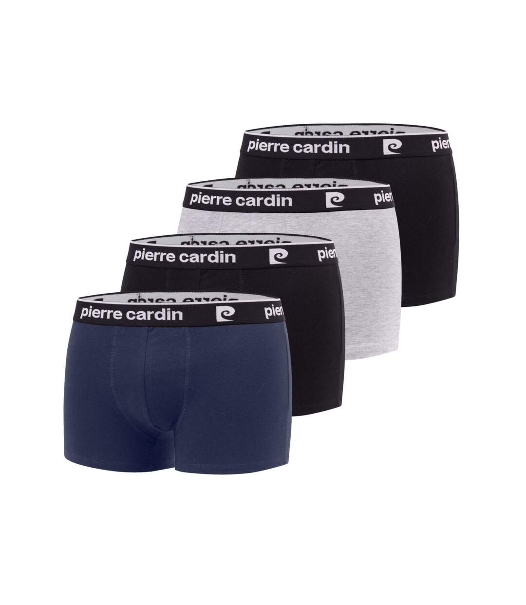 Lot de 4 boxers homme en coton Basic Pierrecardin