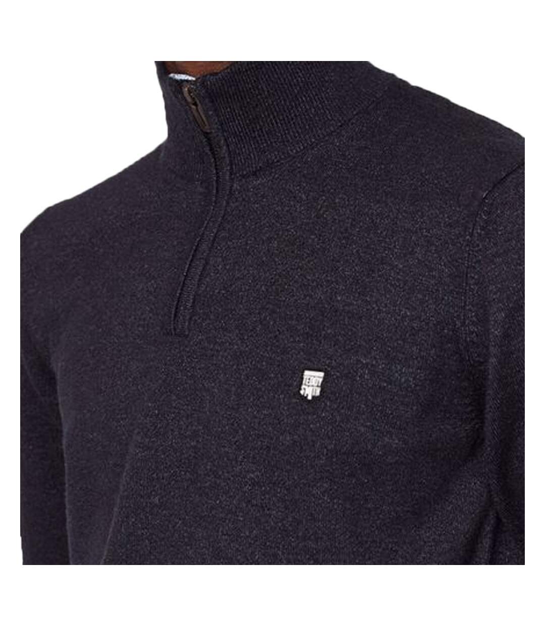 Pull 1/4 Zip Marine Homme Teddy Smith Marty 2-3