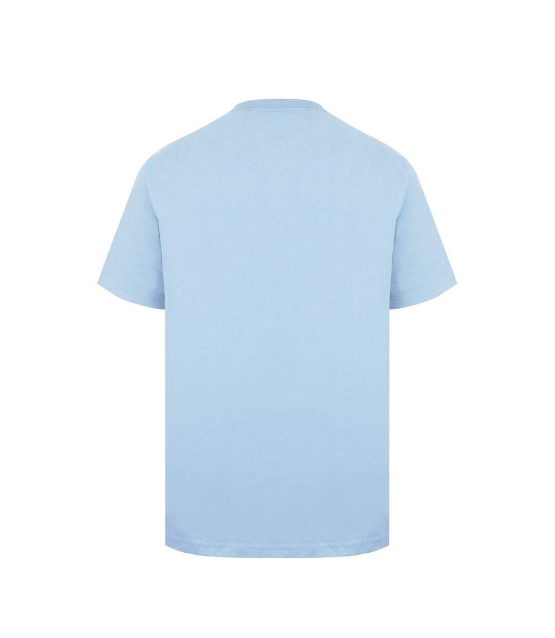 Mens Graphic Print Short-sleeved T-shirt Blue Hot Tuna-2