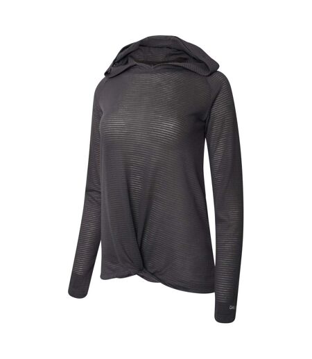 Womens/ladies See Results Oversized Sweatshirt Charcoal Grey Dare 2B