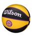 Ballon De Basket Motif/style Los Angeles Sparks Nba Team Tribute Taille 6 Jaune Noir Wilson-3