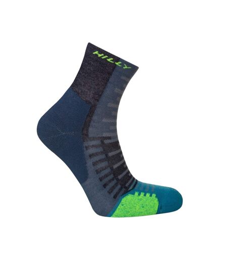 Unisex adult active ankle socks multicoloured Hilly