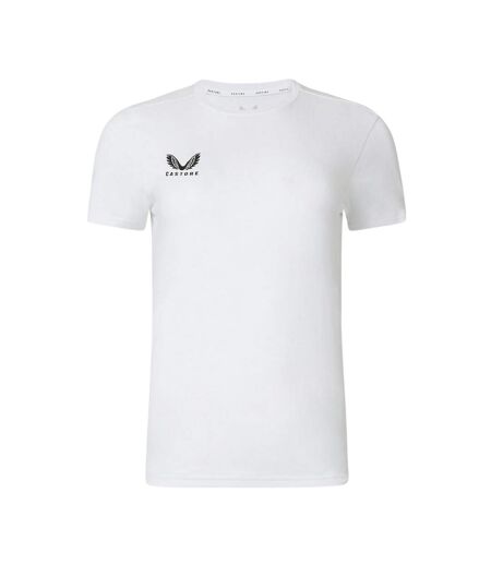 T-shirt Motif/style Logo Femme Blanc Castore